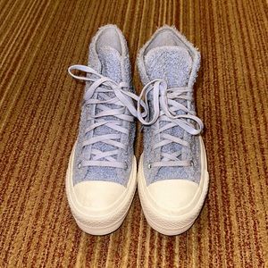 Converse Cozy Sherpa Platform Chuck Taylor Sneakers